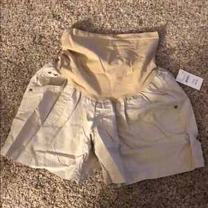 Maternity Khaki shorts